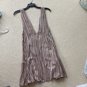 Worn once! Striped flowy dress